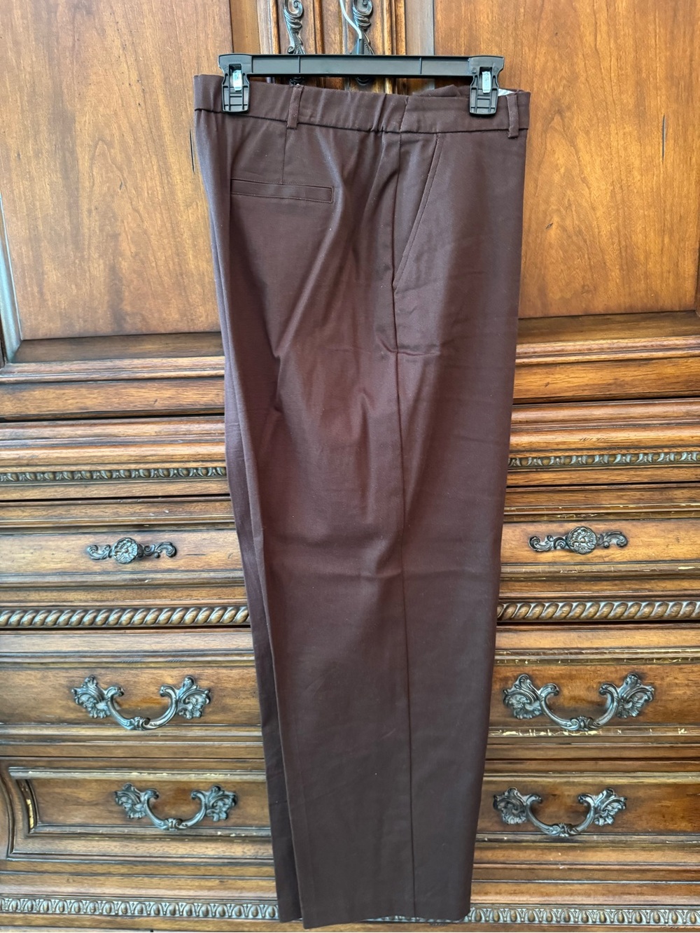 Chestnut Brown Ladies Slacks - bit of stretch 16